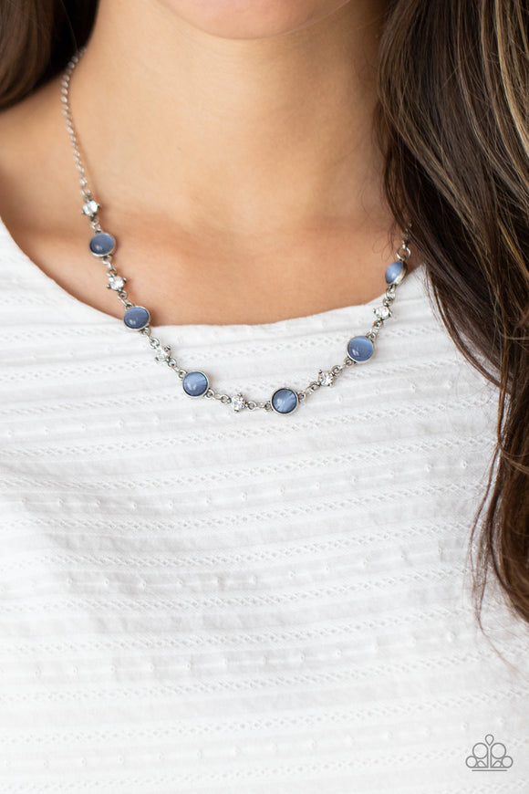 Inner Illumination - Blue Necklace – Paparazzi Accessories