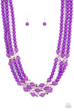 STAYCATION All I Ever Wanted - Purple Necklace – Paparazzi Accessories