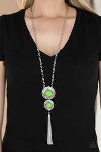 Abstract Artistry - Green Necklace – Paparazzi Accessories