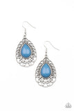 Dream STAYCATION - Blue Earrings – Paparazzi Accessories