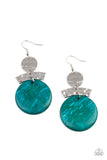 Diva Of My Domain - Blue Earrings – Paparazzi Accessories