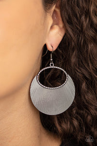 Fan Girl Glam - Black Earring - Paparazzi Accessories