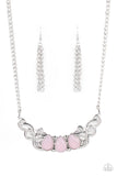 Heavenly Happenstance - Pink  Necklace – Paparazzi Accessories