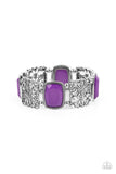 Colorful Coronation - Purple Bracelet – Paparazzi Accessories
