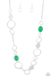 Colorful Combo - Green Necklace – Paparazzi Accessories