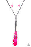Tidal Tassels - Pink Necklace – Paparazzi Accessories
