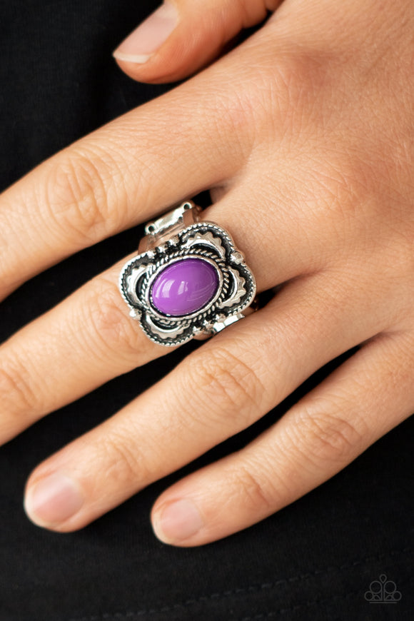 Vivaciously Vibrant - Purple Ring – Paparazzi Accessories