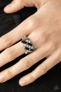 Noble Novelty - Black Ring – Paparazzi Accessories