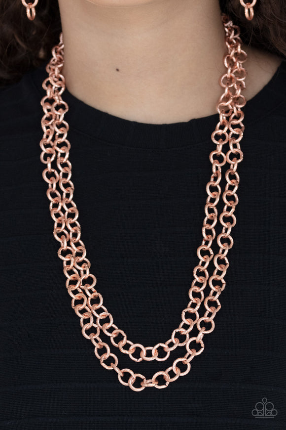 Grunge Goals - Copper Necklace – Paparazzi Accessories