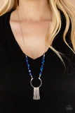 With Your ART and Soul - Blue Necklace – Paparazzi Accessories