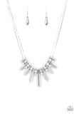 Dangerous Dazzle - White Necklace – Paparazzi Accessories