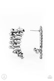 Explosive Elegance - Silver Earrings - Paparazzi Accessories