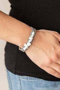Pebble Paradise - Silver Bracelet – Paparazzi Accessories