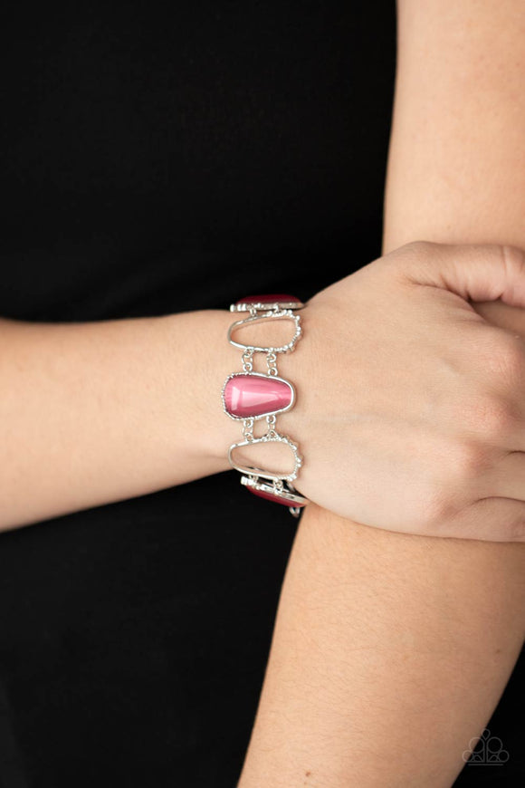 Yacht Club Couture - Pink Bracelet – Paparazzi Accessories
