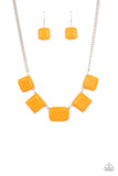 Instant Mood Booster - Orange Necklace – Paparazzi Accessories