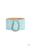 HISS-tory In The Making - Blue Bracelet – Paparazzi Accessories