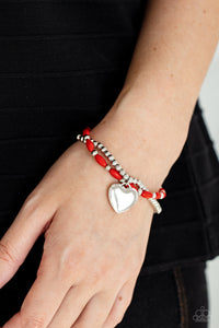 Candy Gram - Red Bracelet – Paparazzi Accessories