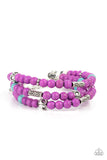 Desert Decorum - Purple Bracelet – Paparazzi Accessories