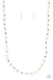 Nautical Novelty - White Necklace – Paparazzi Accessories