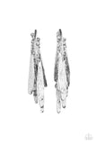 Pursuing The Plumes - Silver Earrings – Paparazzi Accessories