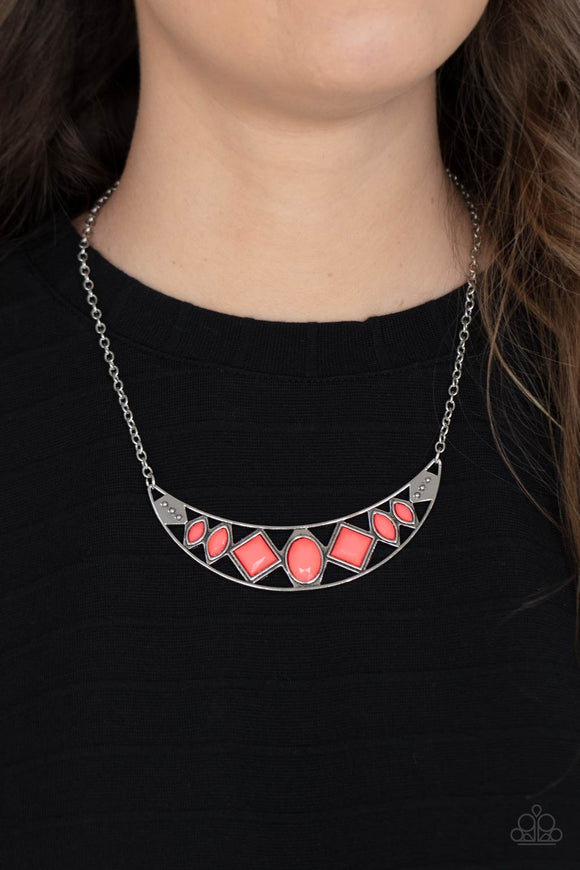 Emblazoned Era - Pink Necklace – Paparazzi Accessories