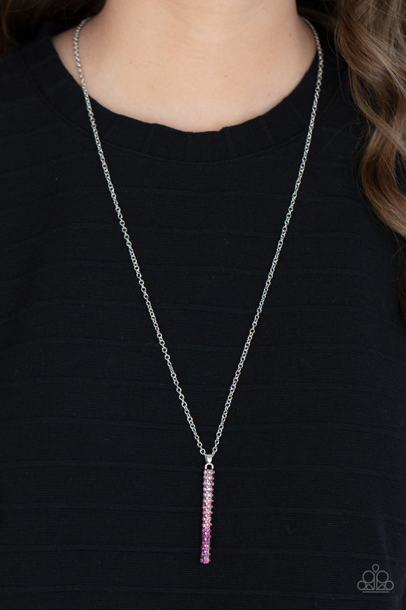 Tower Of Transcendence - Pink Necklace – Paparazzi Accessories