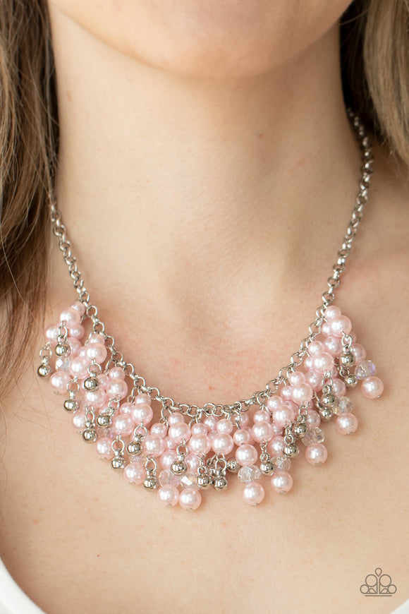 Champagne Dreams - Pink  Necklace – Paparazzi Accessories