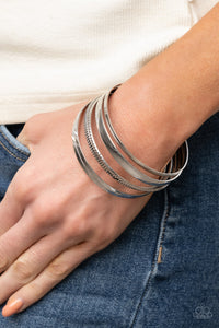 Gliding Gleam - Silver Bracelet – Paparazzi Accessories