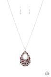 High Society Stargazing - Red Necklace – Paparazzi Accessories