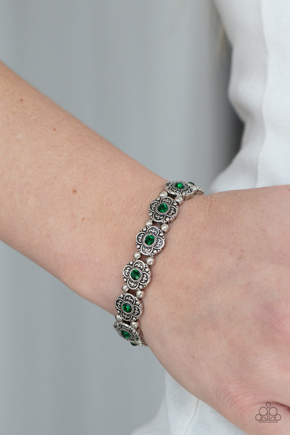 Trés Magnifique - Green Bracelet – Paparazzi Accessories