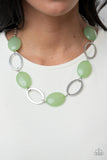 Beachside Boardwalk - Green Necklace – Paparazzi Accessories