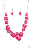 Mystical Mirage - Pink Necklace – Paparazzi Accessories