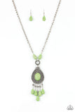 Cowgirl Couture - Green Necklace – Paparazzi Accessories