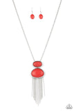 Meet Me At Sunset - Red Necklace – Paparazzi Accessories
