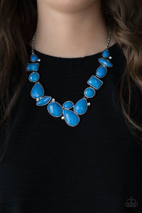 Mystical Mirage - Blue Necklace – Paparazzi Accessories