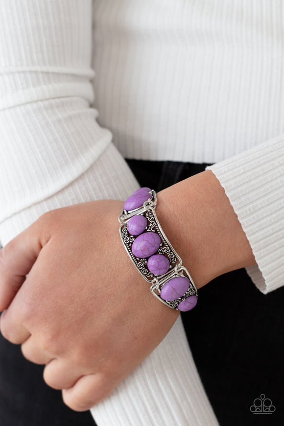 Southern Splendor - Purple Bracelet – Paparazzi Accessories