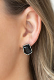 Indulge Me - Black Earrings – Paparazzi Accessories