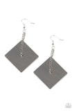 Block Party Posh - Black Earrings – Paparazzi Accessories