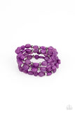 Nice GLOWING! - Purple Bracelet – Paparazzi Accessories