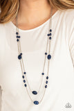 Day Trip Delights - Blue Necklace – Paparazzi Accessories