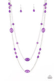 Day Trip Delights - Purple  Necklace – Paparazzi Accessories