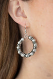 Cosmic Halo - Silver  Earrings – Paparazzi Accessories
