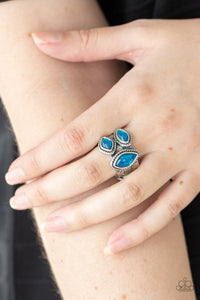 The Charisma Collector - Blue Ring – Paparazzi Accessories