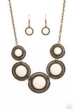 She Went West - Brass Necklace – Paparazzi Accessories