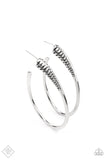 Fully Loaded - Silver Earrings – Paparazzi Accessories