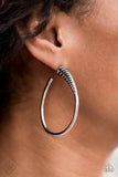 Fully Loaded - Silver Earrings – Paparazzi Accessories