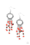 Primal Prestige - Red Earrings – Paparazzi Accessories