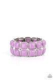 Double The DIVA-ttitude - Purple Bracelet – Paparazzi Accessories