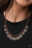 Delightfully Dappled - Copper Necklace – Paparazzi Accessories