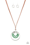Hypnotic Happenings - Green Necklace – Paparazzi Accessories